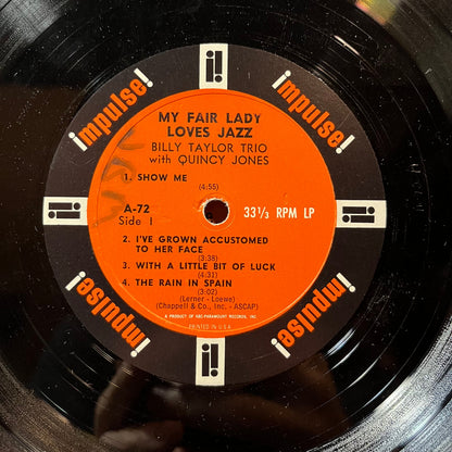Billy Taylor Trio - My Fair Lady Loves Jazz (VINYL) | Very Good Plus (VG+) Very Good (VG)