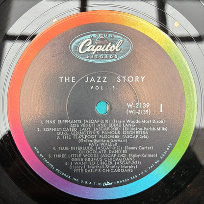 Various - The Jazz Story Volume 3 (Rare Records Of The Men And The Music: The Swinging Years) (VINYL) | Very Good Plus (VG+) Excellent (EX)