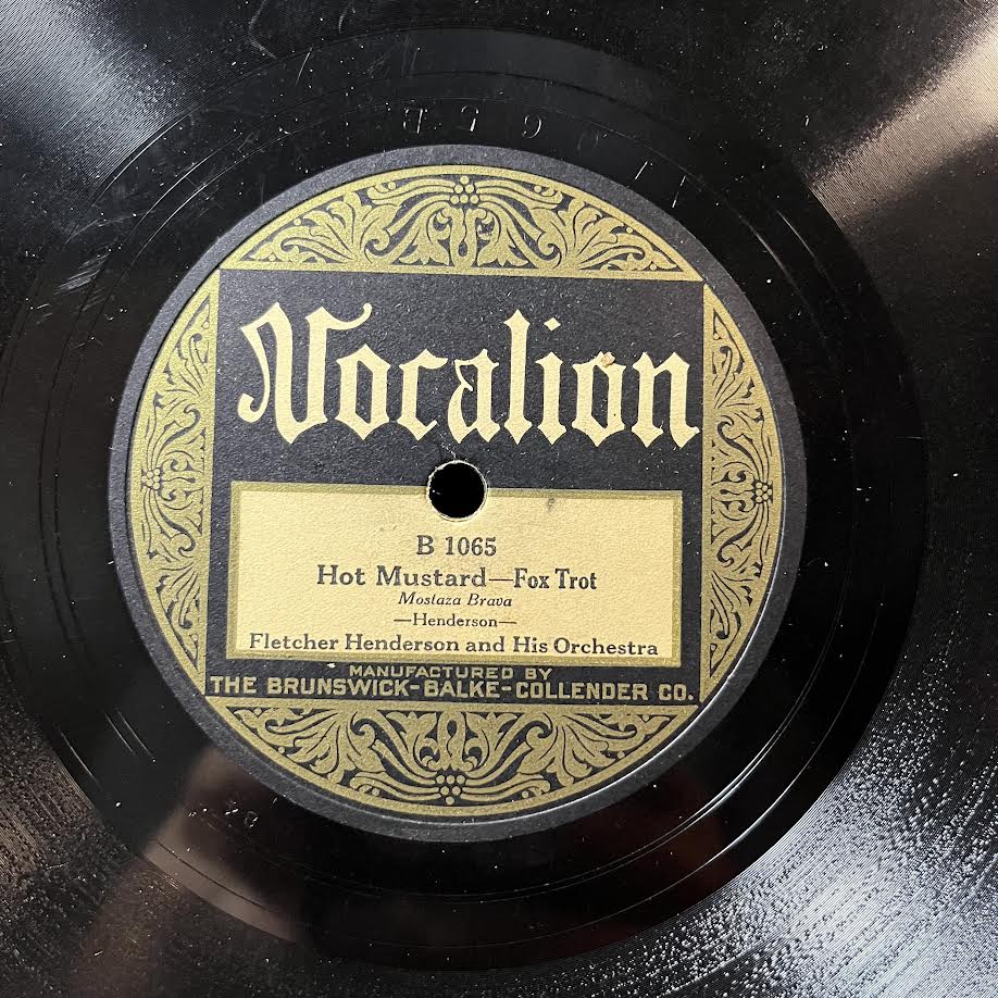 Fletcher Henderson And His Orchestra - Clarinet Marmalade / Hot Mustard (10" 78RPM) | Very Good (VG) Generic