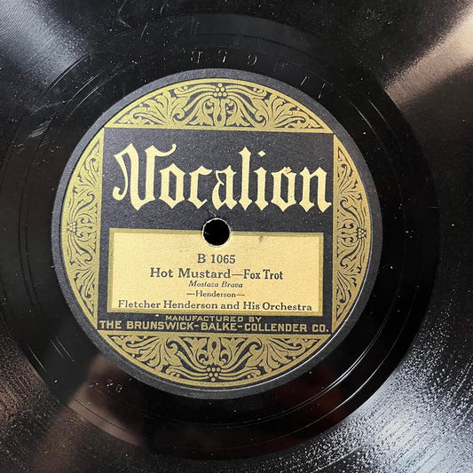 Fletcher Henderson And His Orchestra - Clarinet Marmalade / Hot Mustard (10" 78RPM) | Very Good (VG) Generic