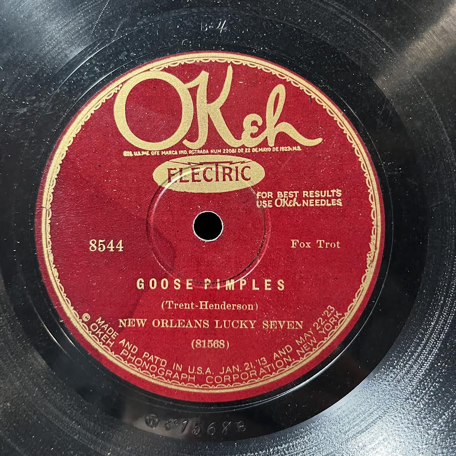 New Orleans Lucky Seven - Royal Garden Blues / Goose Pimples (10" 78RPM) | Very Good (VG) Generic