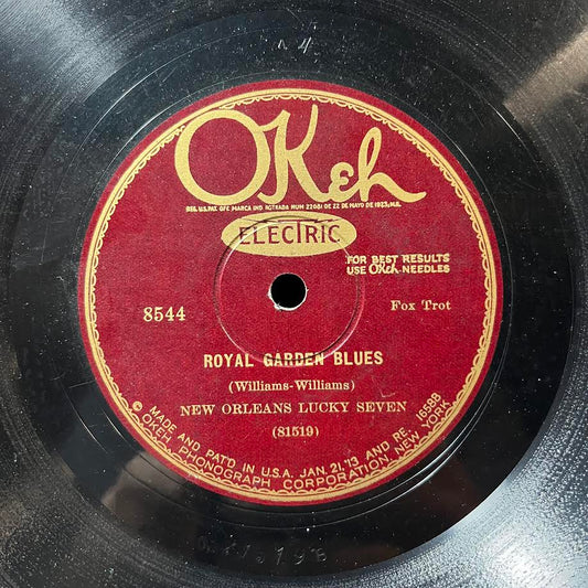 New Orleans Lucky Seven - Royal Garden Blues / Goose Pimples (10" 78RPM) | Very Good (VG) Generic