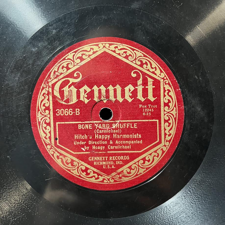 Hitch's Happy Harmonists - Wash Board Blues / Bone Yard Shuffle (10" 78RPM) | Very Good (VG) Generic