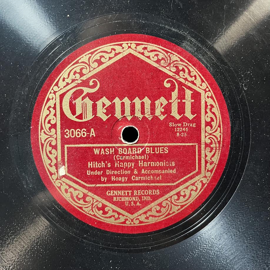 Hitch's Happy Harmonists - Wash Board Blues / Bone Yard Shuffle (10" 78RPM) | Very Good (VG) Generic