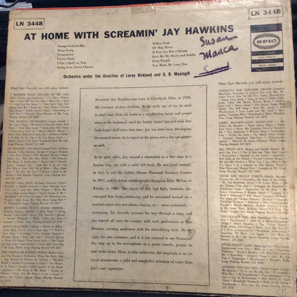 Screamin' Jay Hawkins - At Home With Screamin' Jay Hawkins (VINYL) | Very Good (VG) Good Plus (G+)