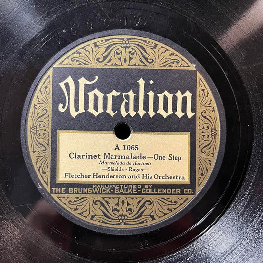 Fletcher Henderson And His Orchestra - Clarinet Marmalade / Hot Mustard (10" 78RPM) | Very Good (VG) Generic