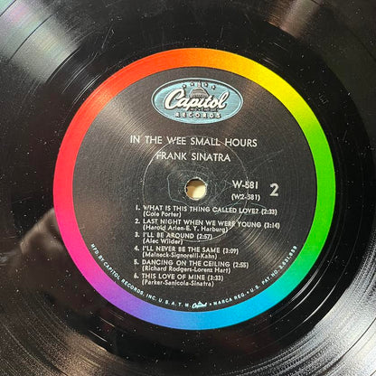 Frank Sinatra - In The Wee Small Hours (VINYL) | Very Good (VG) Excellent (EX)