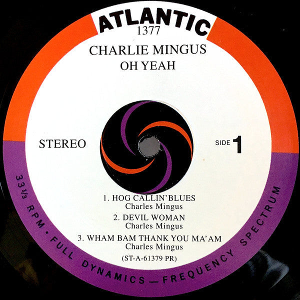 Charles Mingus Oh Yeah LP Mint (M) Mint (M)