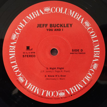 Jeff Buckley - You And I (2x VINYL) | Mint (M) Mint (M)