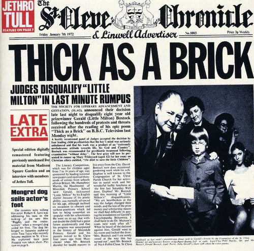 Jethro Tull - Thick As A Brick (Remastered, Bonus Tracks) |
