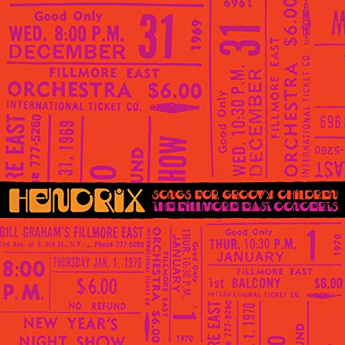 Jimi Hendrix - Songs For Groovy Children: The Fillmore East Concerts (4xCD) |