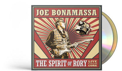 Joe Bonamassa - (PRESALE 6/19/26) The Spirit of Rory Live From Cork (DVD 2xCD) | Mint (M) Mint (M)