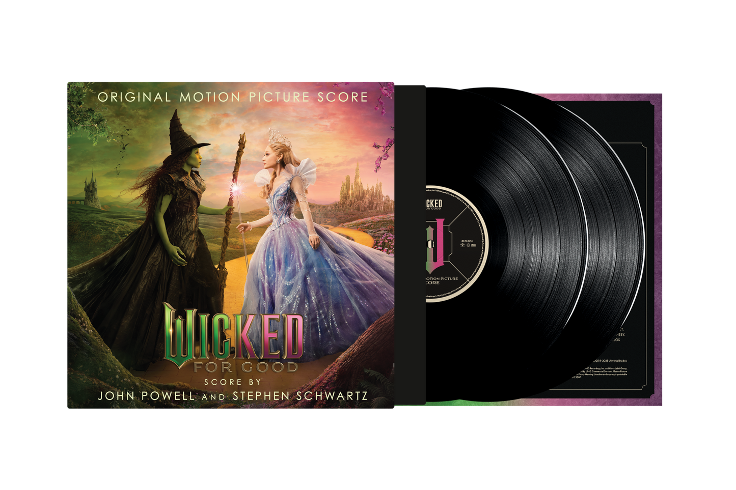 (PRE-ORDER 12/5/26) Wicked: For Good (The Original Motion Picture Score) [2xLP] |