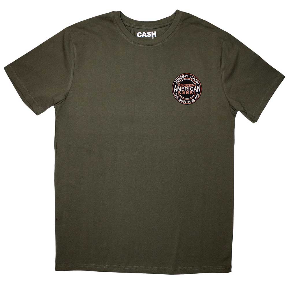 Johnny Cash - Mini American Rebel Logo |