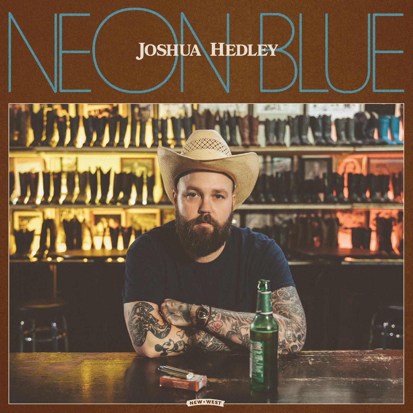 Joshua Hedley - Neon Blue (Indie Exclusive Coke Bottle Clear Vinyl) |