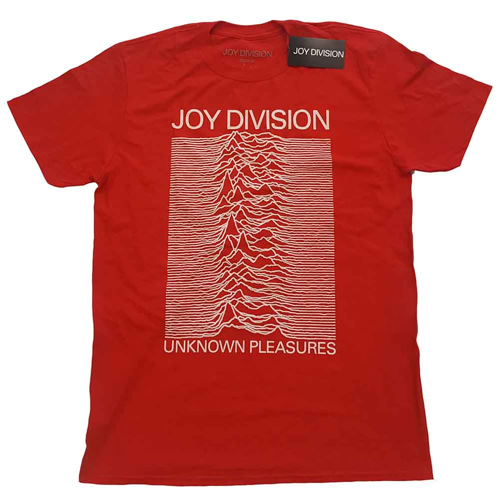 Unknown Pleasures White On Red |