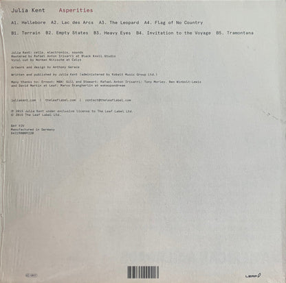 Asperities | Mint (M) Mint (M)