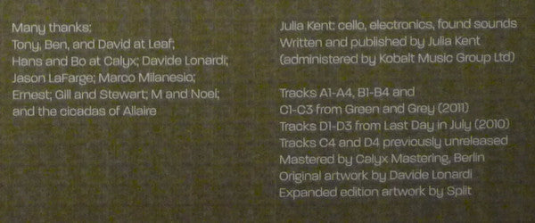 Green And Grey (Expanded) | Mint (M) Mint (M)