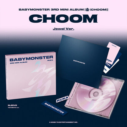 BABYMONSTER - Choom / Choom (POSTER STICKER CD) | Mint (M) Mint (M)