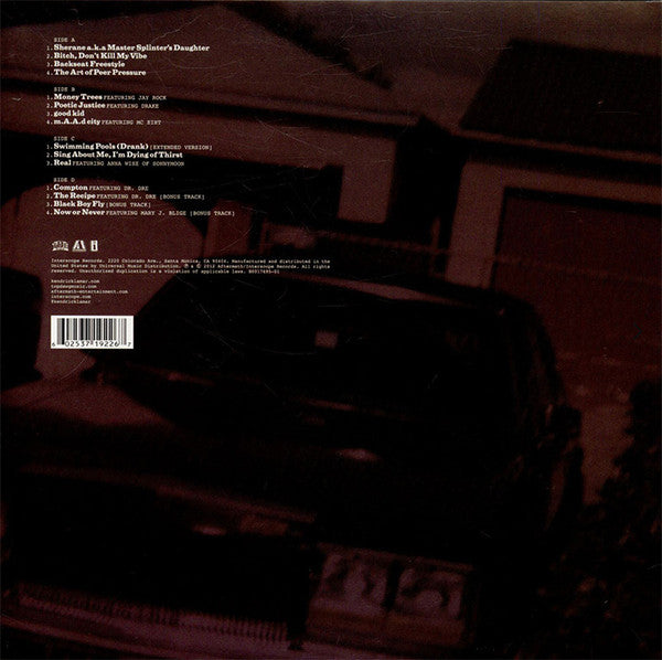 Good Kid, M.A.A.d City (2xVINYL) | Mint (M) Mint (M)