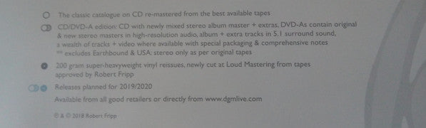 In The Court Of The Crimson King | Mint (M) Mint (M)