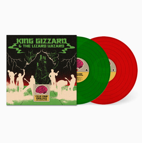 King Gizzard And The Lizard Wizard - I'm In Your Mind Fuzz Live (CLEAR RED/GREEN 2xVINYL) | Mint (M) Mint (M)
