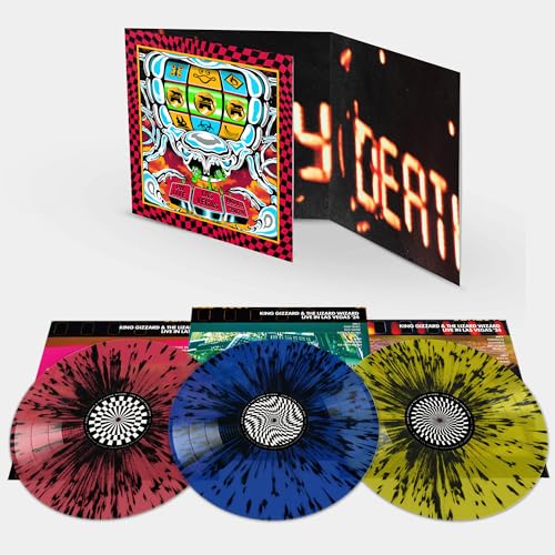 King Gizzard Live In Las Vegas '24 *PRE-ORDER 7/25/25* (Triple Gatefold) (3x Splatter Vinyl) | Mint (M) Mint (M)