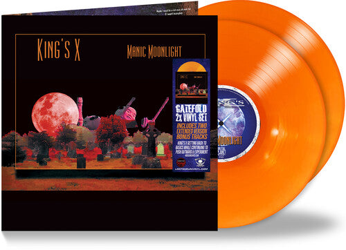 King's X - Manic Moonlight (Orange Colored Vinyl, Limited Edition, Bonus Tracks, Remastered) (2 Lp's) |