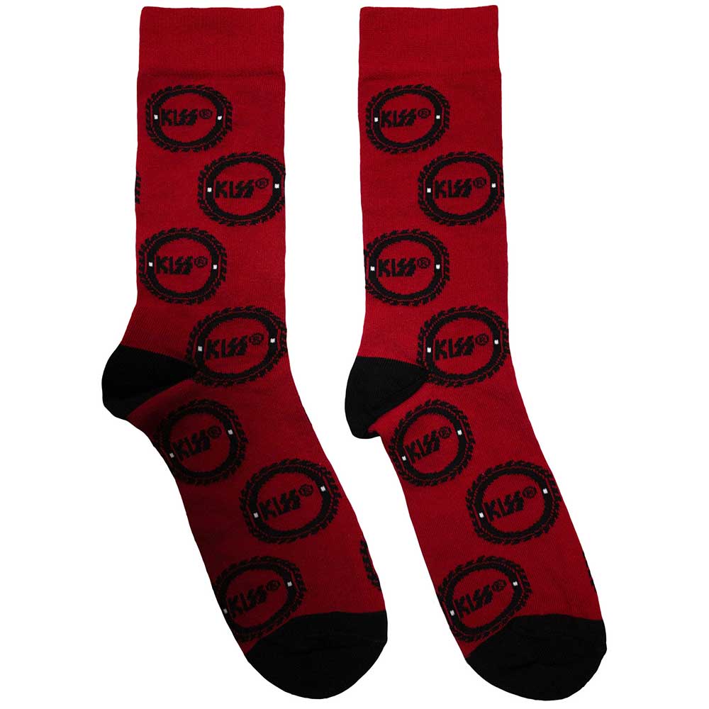 Kiss - Buzzsaw Logo Pattern |