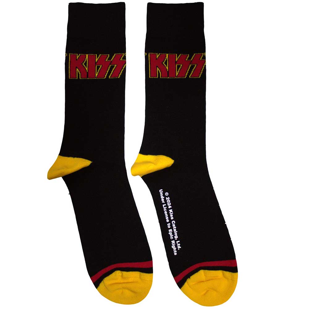 Kiss - Red Logo Single Stripe |