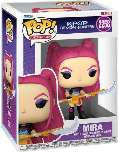 KPop Demon Hunters - Funko POP! Anime: KPop Demon Hunters - Mira (KPDH) (Vinyl Figure, Collectible) |