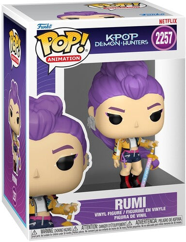 KPop Demon Hunters - Funko POP! Anime: KPop Demon Hunters - Rumi (KPDH) (Vinyl Figure, Collectible) |