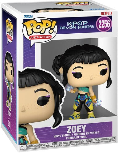 KPop Demon Hunters - Funko POP! Anime: KPop Demon Hunters - Zoey (KPDH) (Vinyl Figure, Collectible) |