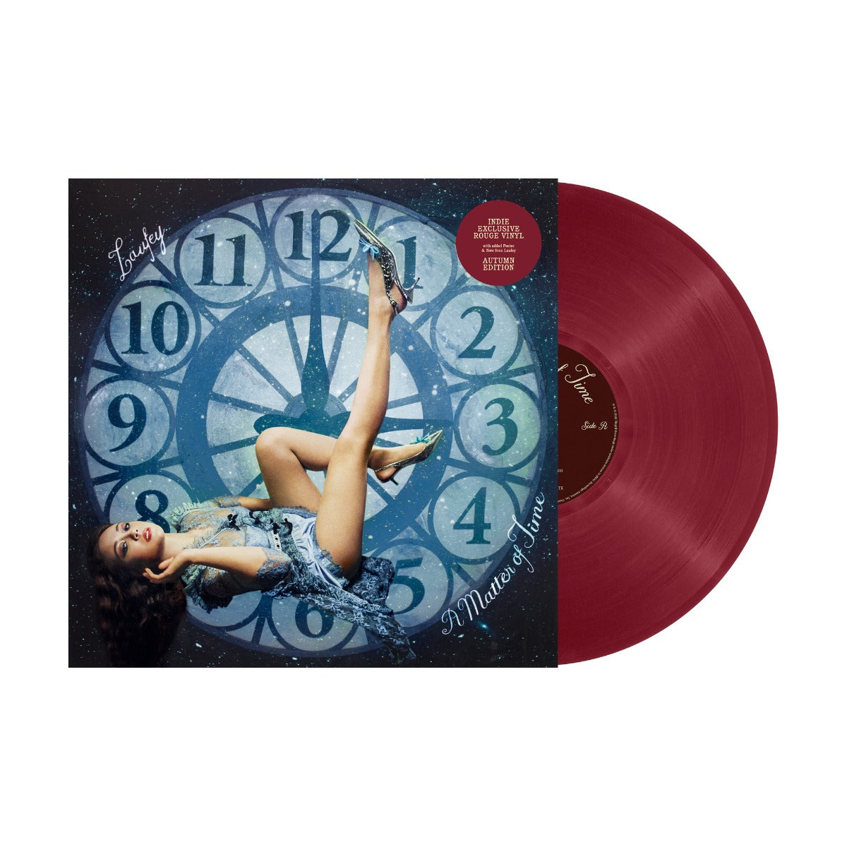 Laufey - A Matter Of Time (Indie Exclusive Autumn Edition Rouge VINYL) | Mint (M) Mint (M)