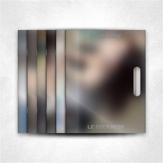 LE SSERAFIM - 2nd Studio Album ‘Pureflow’ Pt.1 (STICKERS PHOTO BOOK CD) | Mint (M) Mint (M)