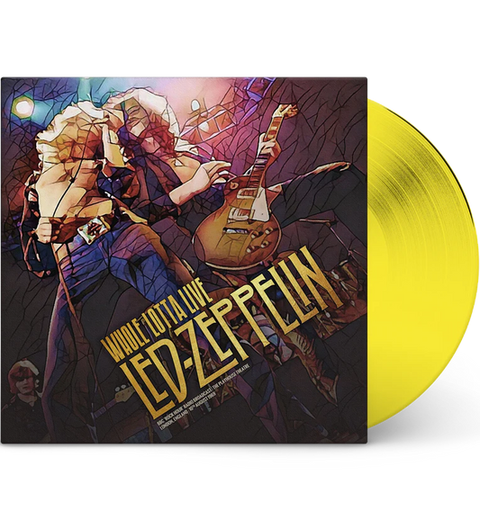 Led Zeppelin - Whole Lotta Live: The Playhouse Theatre, London, England- August 10th, 1969 (Limited Edition, Yellow Colored Vinyl) [Import] | Mint (M) Mint (M)