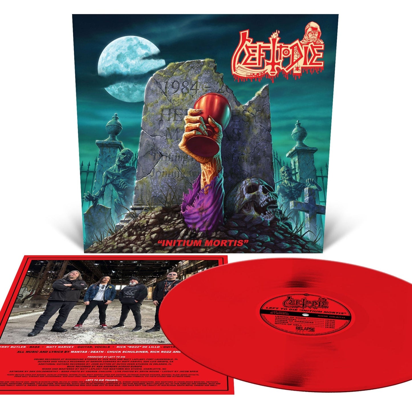 Left To Die - Initium Mortis [Red Vinyl] |