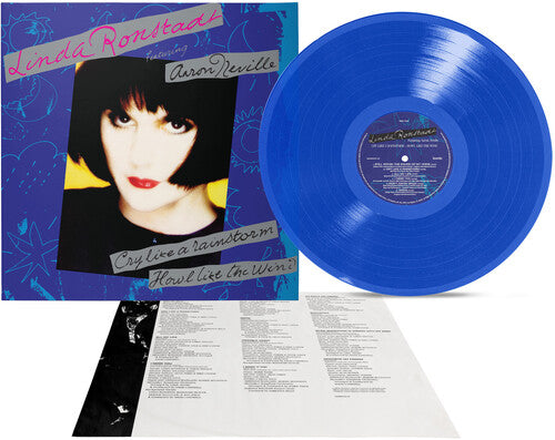 Linda Ronstadt - Cry Like a Rainstorm, Howl Like the Wind (TRANSPARENT BLUE VINYL) | Mint (M) Mint (M)