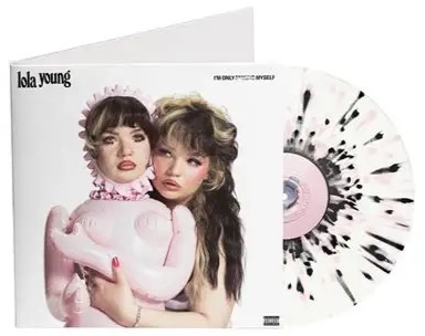 I'm Only F**king Myself: The "Blisters" Edition (White with Pink And Black Splatter Vinyl, Signed Insert) |
