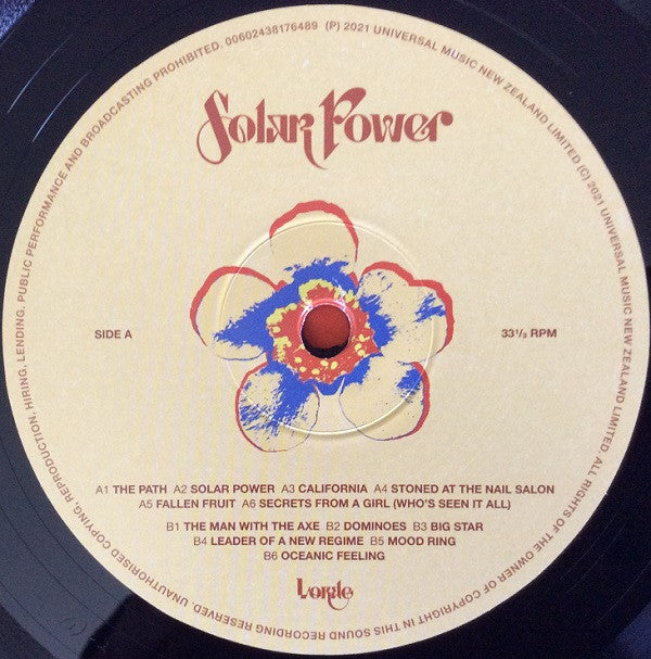 Solar Power (VINYL) | Mint (M) Mint (M)