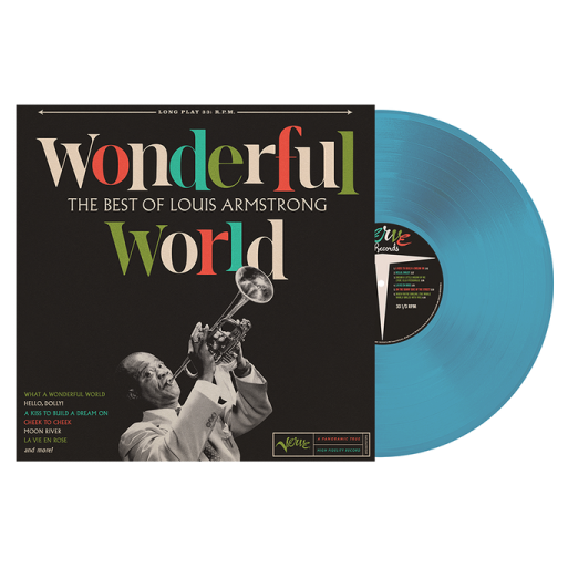 Louis Armstrong - Wonderful World: The Best Of Louis Armstrong (Limited Edition, Blue Vinyl) |
