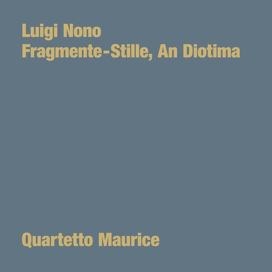 Fragmente: Stille, An Diotima |