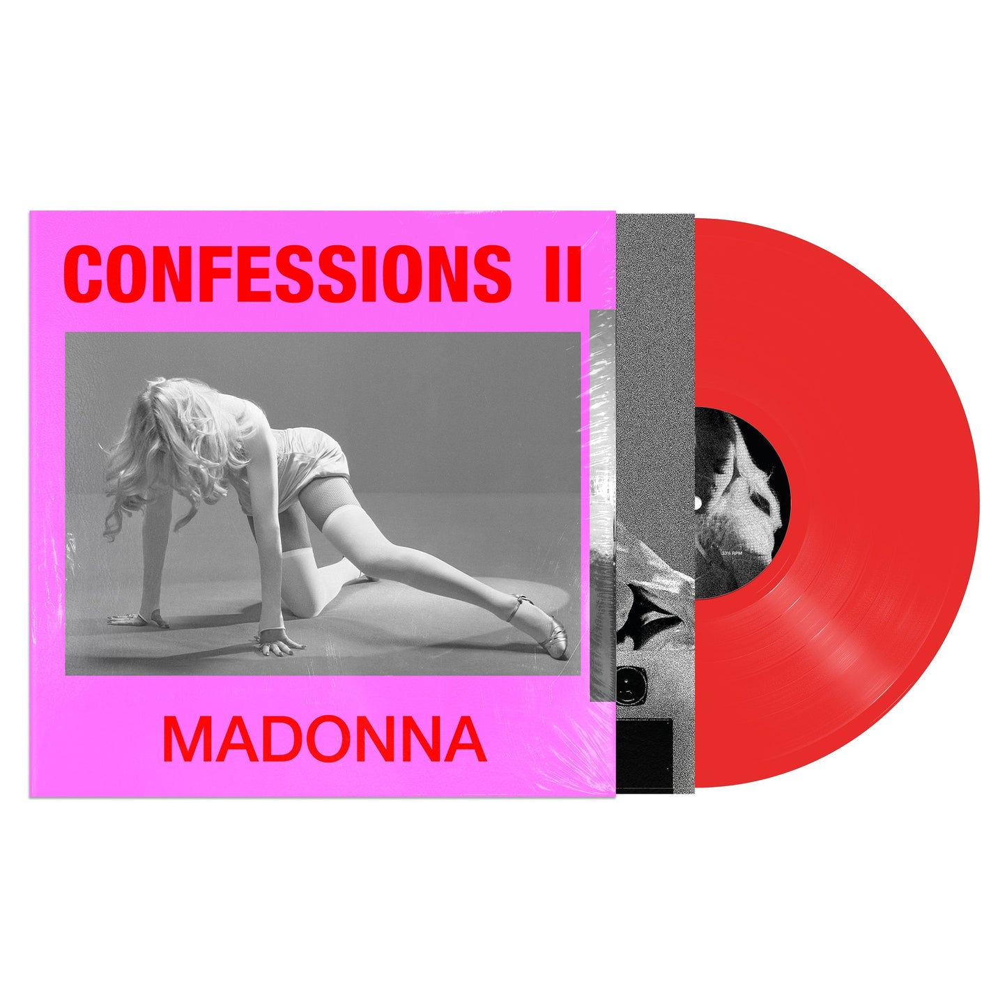 Madonna - (PRESALE 7/3/26) Confessions II (POSTER CLEAR RED VINYL) | Mint (M) Mint (M)