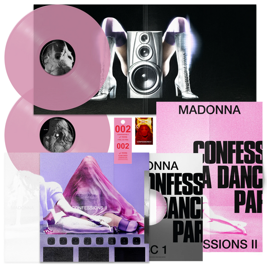 Madonna - (PRESALE 7/3/26) Confessions II (POSTER GATEFOLD CLEAR PINK 2xVINYL) | Mint (M) Mint (M)