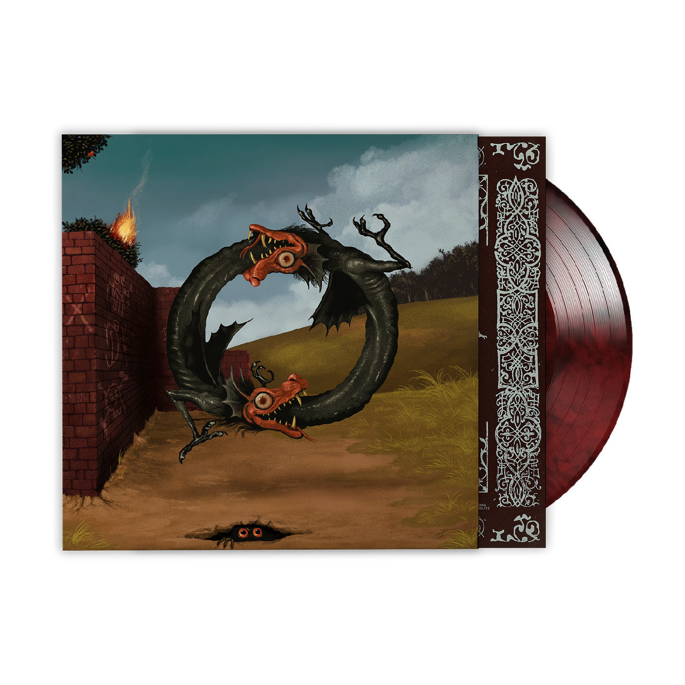 Magdalena Bay - Unoriginal / Black-Eyed Susan Climb (MARBLED RED HOT SUN VINYL 7") | Mint (M) Mint (M)