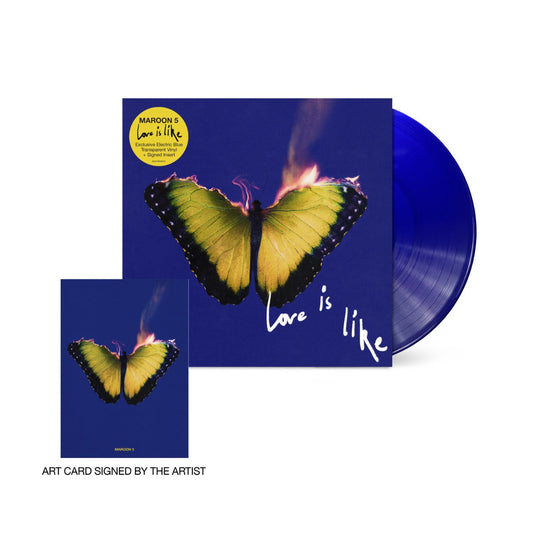 Love Is Like – Limited Edition Transparent Electric Blue Vinyl [Signed Insert] |