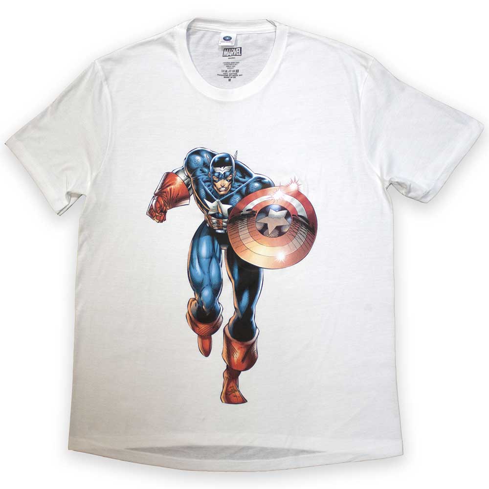 Marvel Comics - Captain America Running |