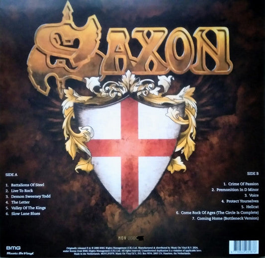 Saxon - Into The Labyrinth (COLOR VINYL) | Mint (M) Mint (M)