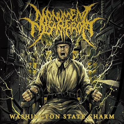 Monument of Misanthropy - (PRESALE 7/3/26) Washington State Charm (YELLOW BLACK MARBLE VINYL) | Mint (M) Mint (M)