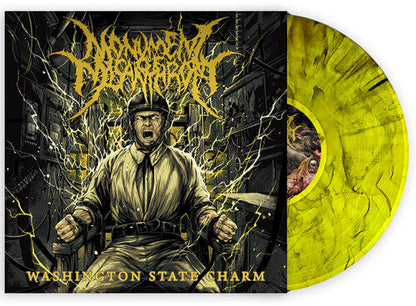 Monument of Misanthropy - (PRESALE 7/3/26) Washington State Charm (YELLOW BLACK MARBLE VINYL) | Mint (M) Mint (M)